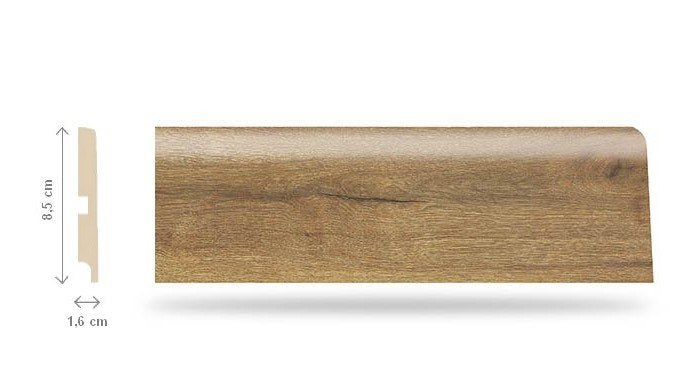 Soklová lišta Swiss Krono P85 - Krakov Dub D4923