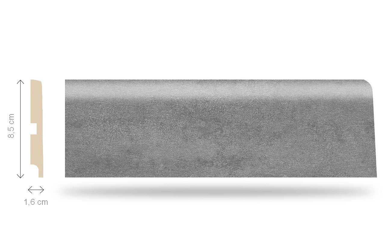 Soklová lišta Swiss Krono P85 - Betón D3274