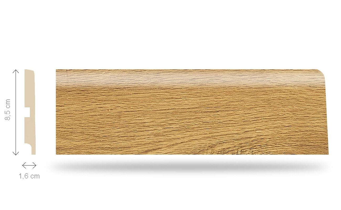Soklová lišta Swiss Krono P85 - Dub Space D4594