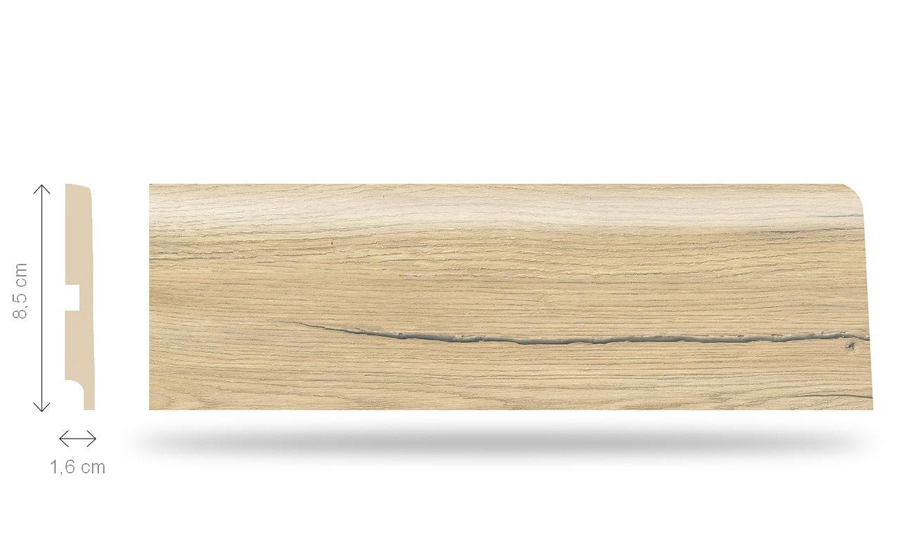Soklová lišta Swiss Krono P85 - Dub Meringa D40224