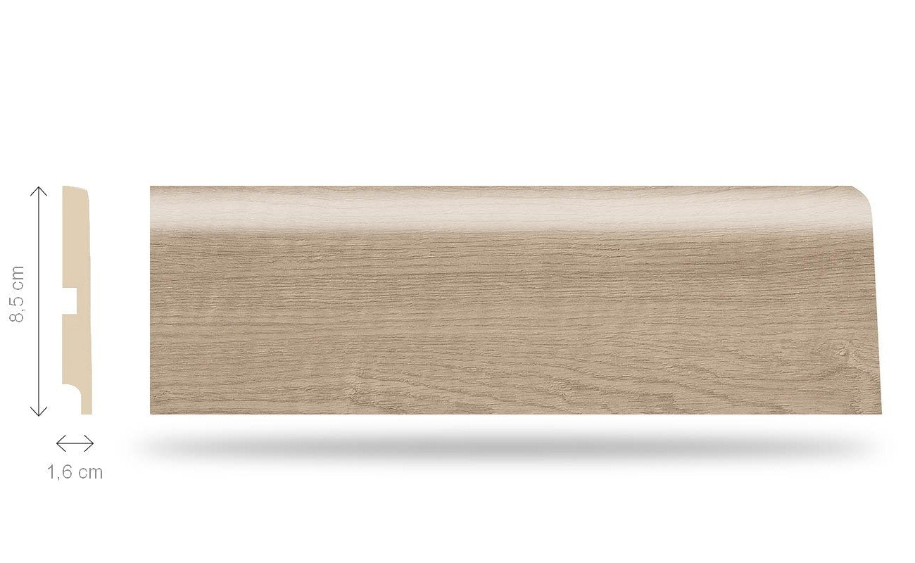 Soklová lišta Swiss Krono P85 - Apríl Horizon D4591