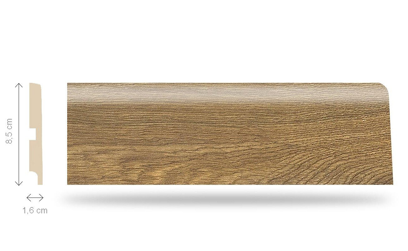 Soklová lišta Swiss Krono P85 - Dub Sparrow D4578