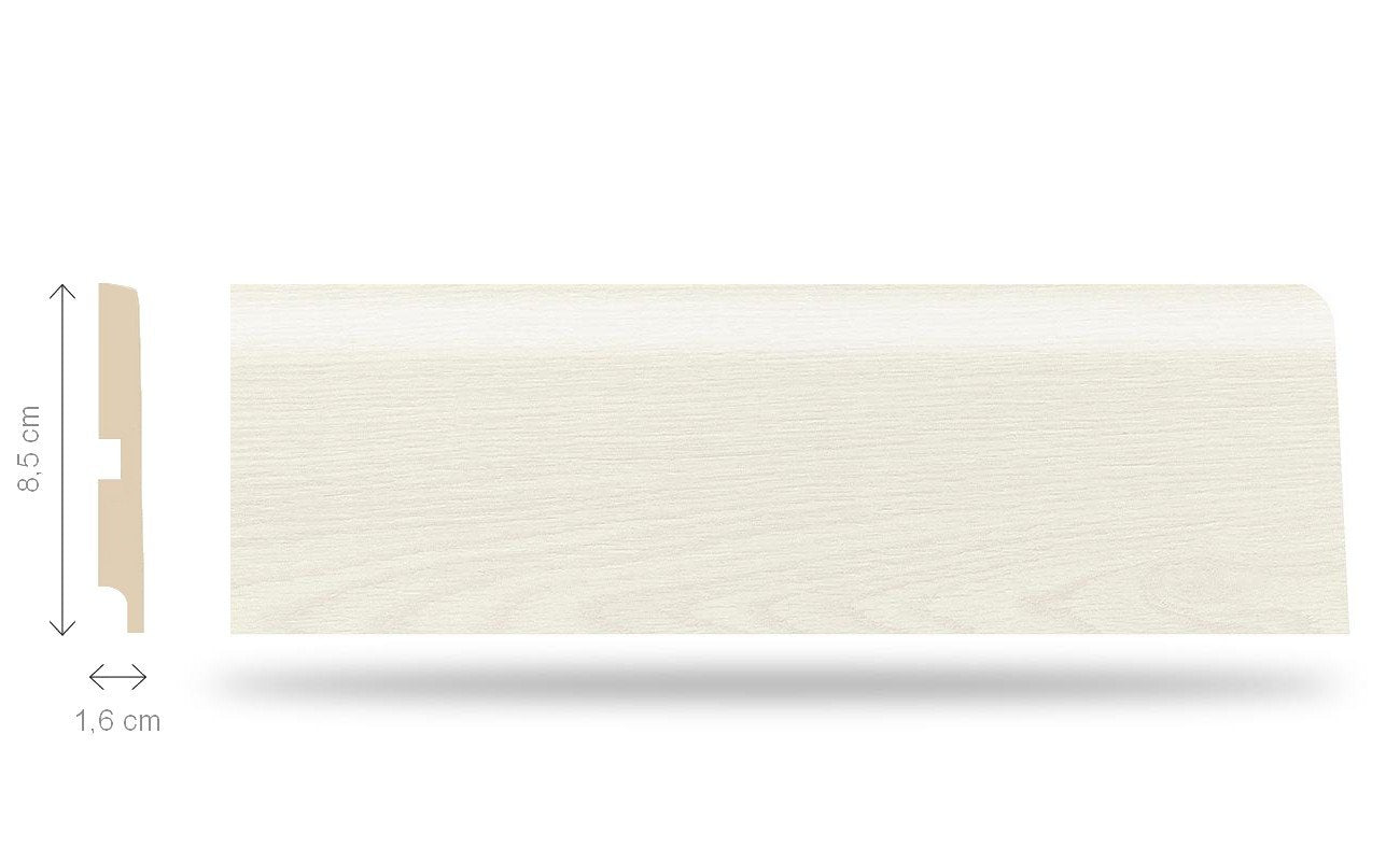 Soklová lišta Swiss Krono P85 - Dub Moon D3728
