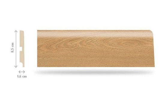 Soklová lišta Swiss Krono P85 - Dub Carrara D3033