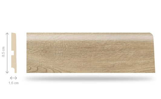 Soklová lišta Swiss Krono P85 - Dub Galaxy D4592