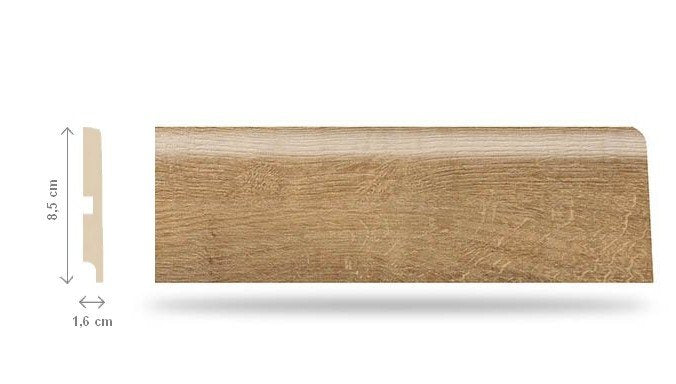 Soklová lišta Swiss Krono P85 - Dub baltský D3787