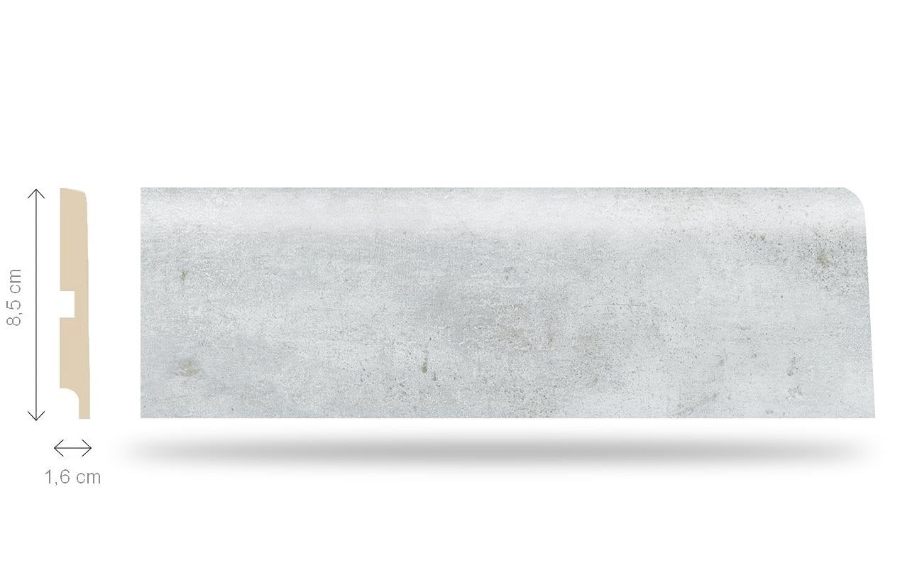 Soklová lišta Swiss Krono P85 - Betón Dekáda D3963