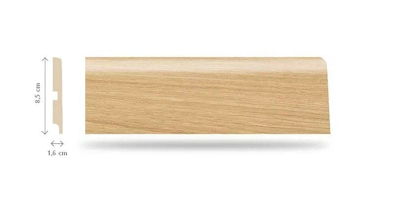 Soklová lišta Swiss Krono P85 - Apríl Japonský D4564